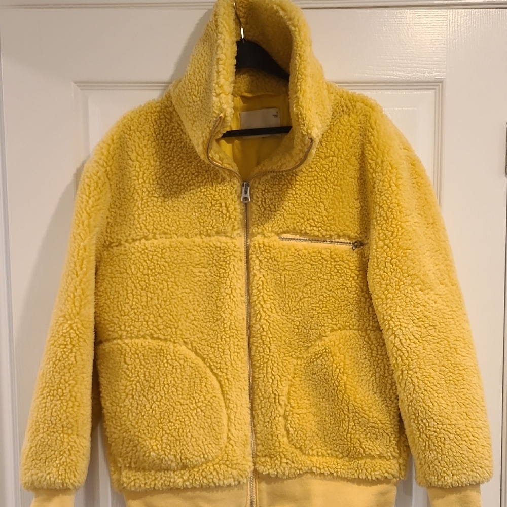 ❤️❤️Wilfred Free Yellow Puffer Jacket